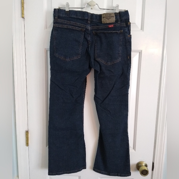 Lot of 2 boys Wrangler boot cut jeans, sz 16 Husky - Picture 8 of 11